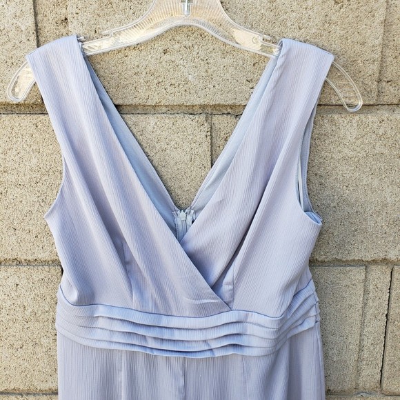 Ajoy Sleeveless Jumpsuit Women Size 10 with Waist Detail Greyblue New With Tags - Picture 3 of 12